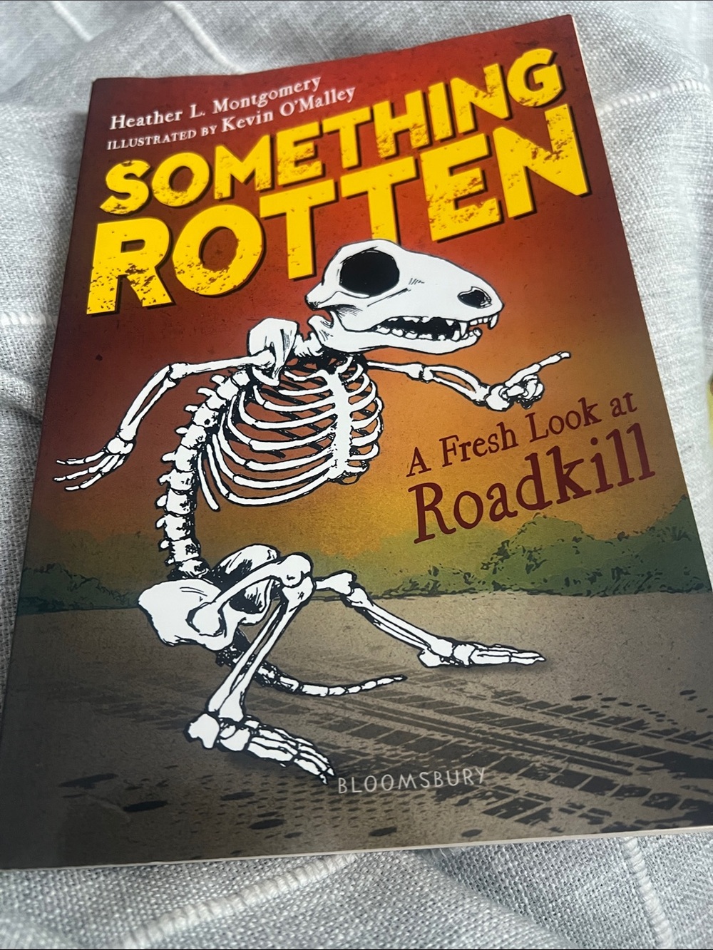 Something Rotten Book - Orange/Brown Cover